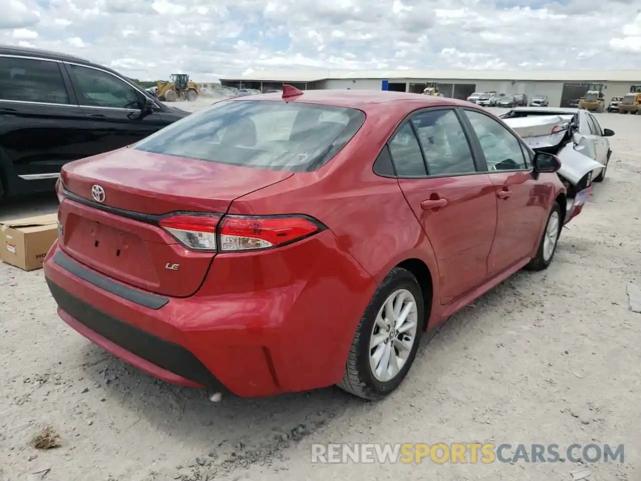 4 Photograph of a damaged car 5YFVPMAE9MP266745 TOYOTA COROLLA 2021