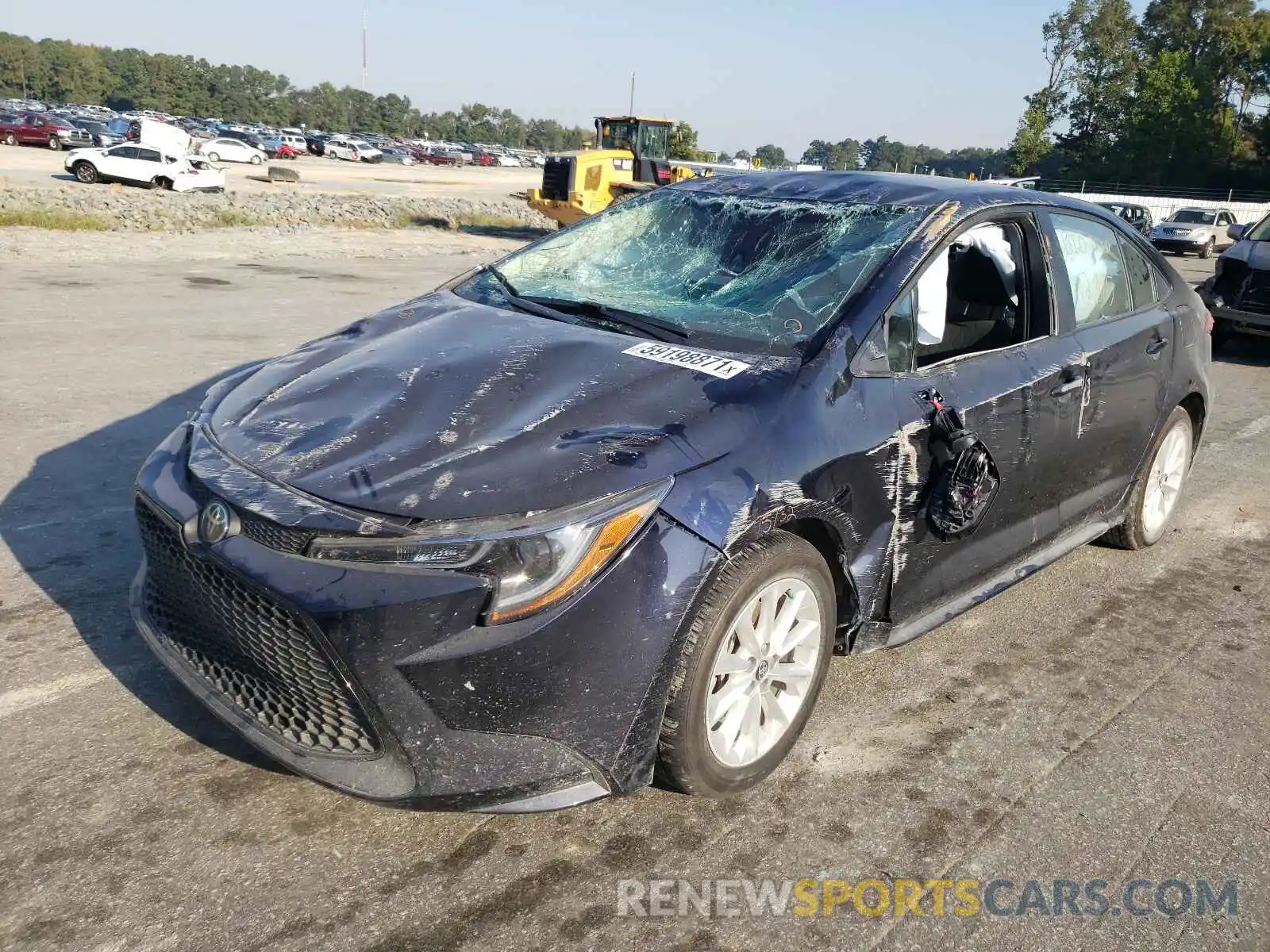 2 Photograph of a damaged car 5YFVPMAEXMP177895 TOYOTA COROLLA 2021