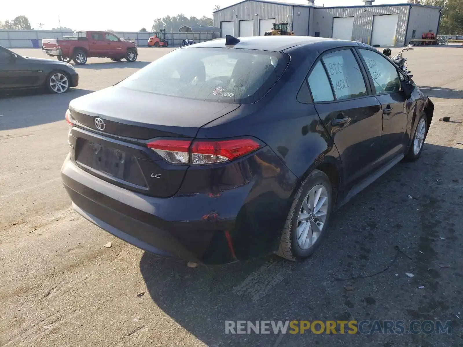 4 Photograph of a damaged car 5YFVPMAEXMP177895 TOYOTA COROLLA 2021