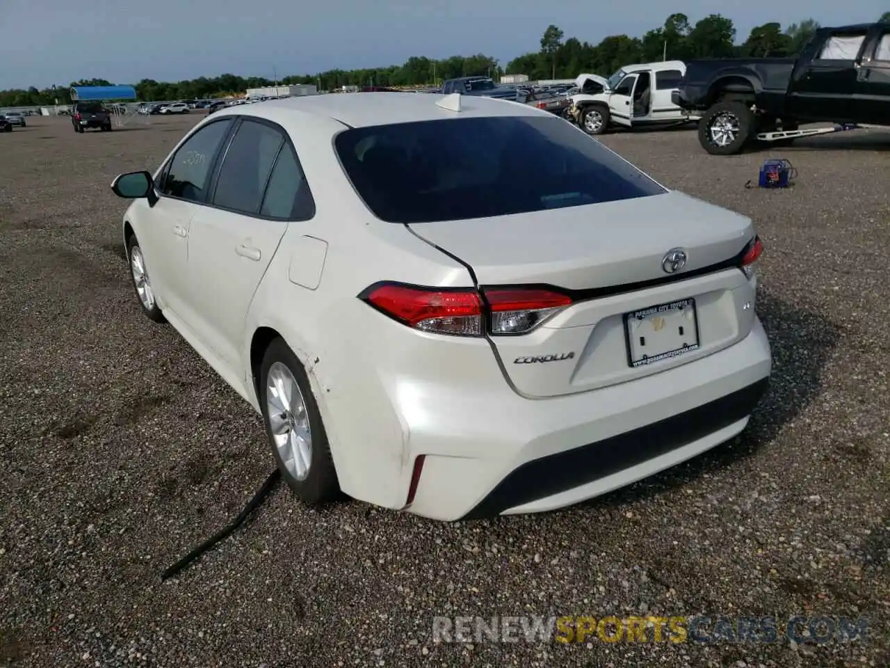 3 Photograph of a damaged car 5YFVPMAEXMP193286 TOYOTA COROLLA 2021