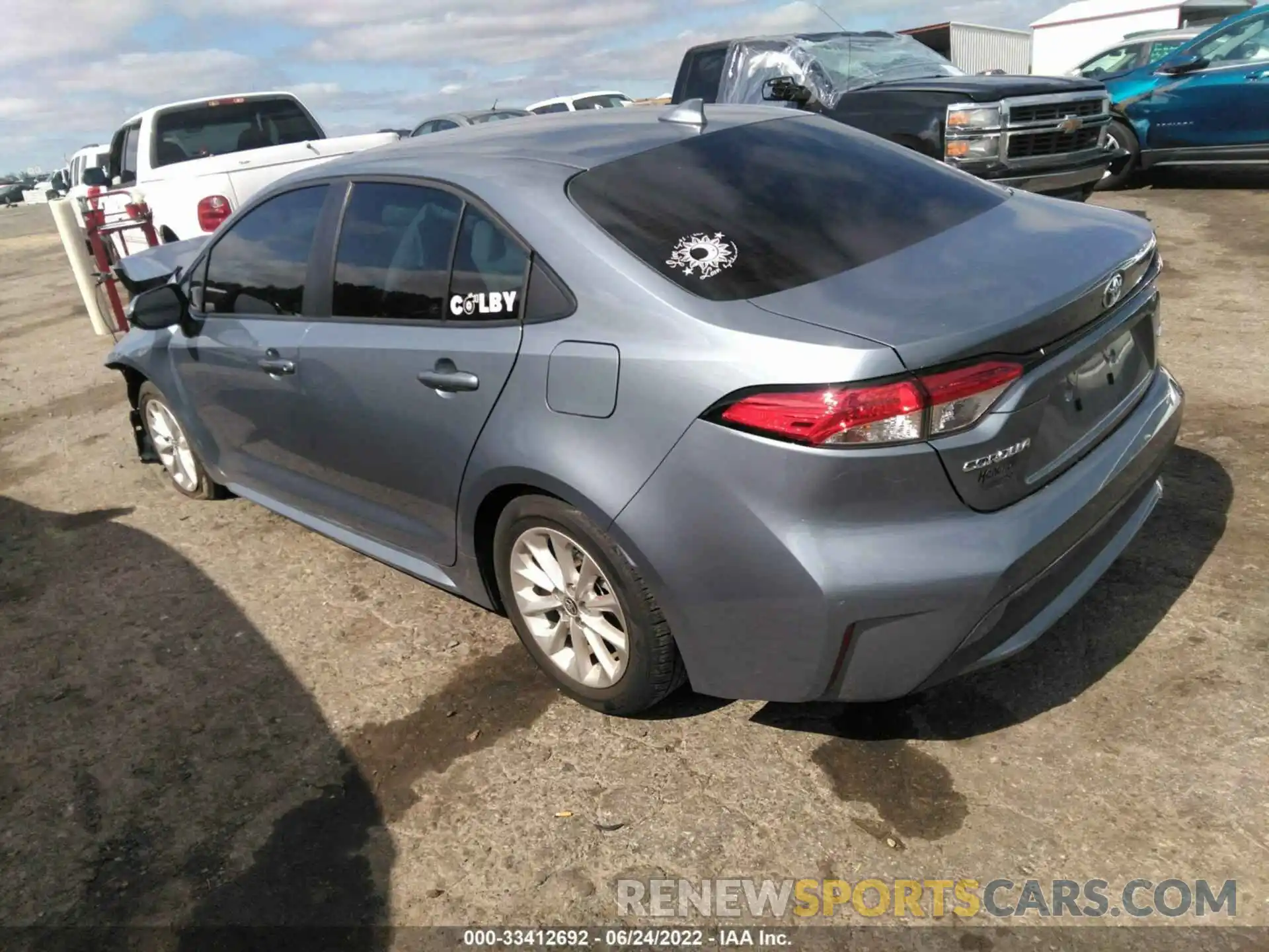 3 Photograph of a damaged car 5YFVPMAEXMP203198 TOYOTA COROLLA 2021