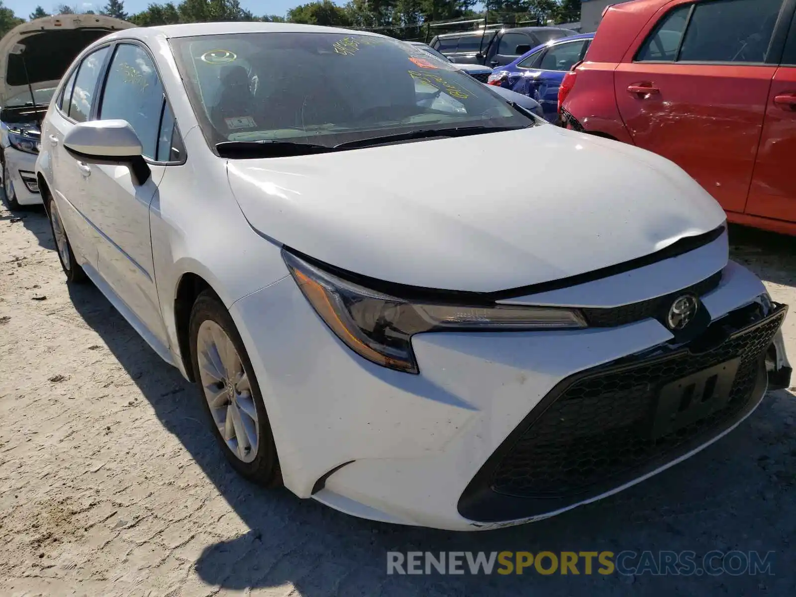 1 Photograph of a damaged car 5YFVPMAEXMP219188 TOYOTA COROLLA 2021