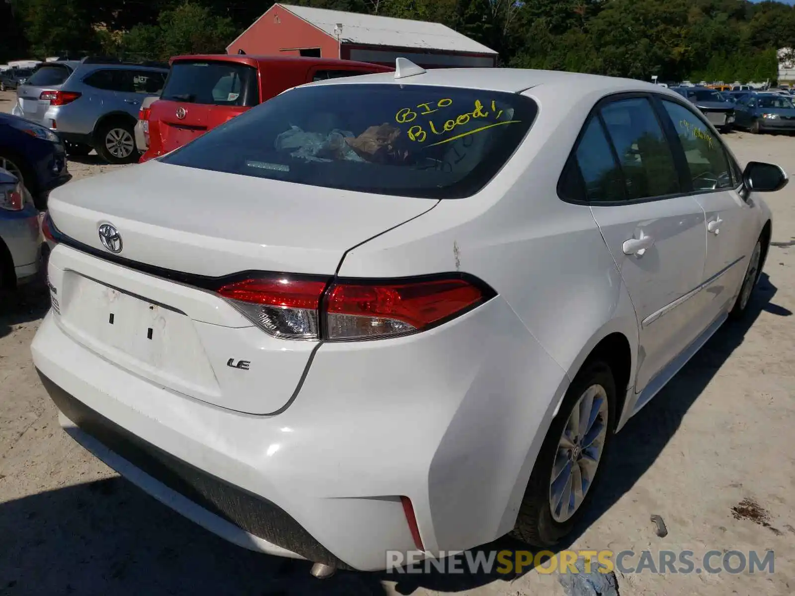 4 Photograph of a damaged car 5YFVPMAEXMP219188 TOYOTA COROLLA 2021