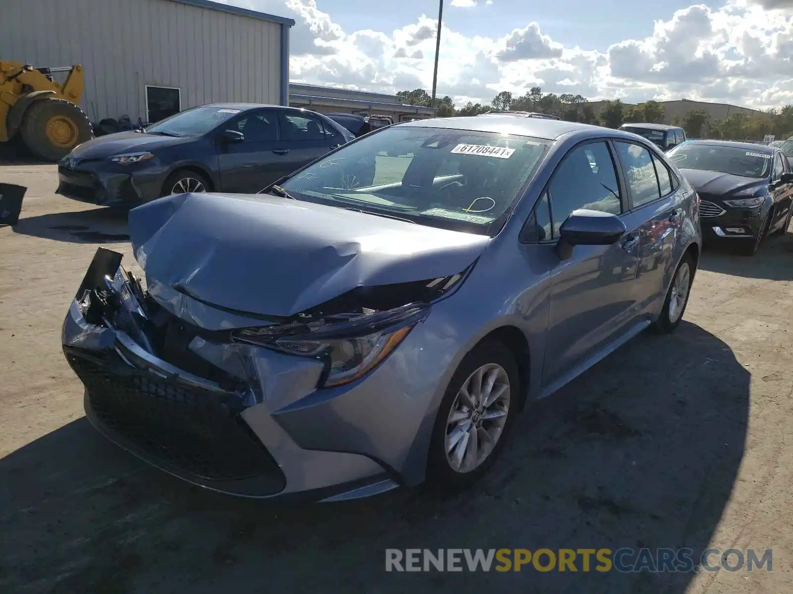 2 Photograph of a damaged car 5YFVPMAEXMP236492 TOYOTA COROLLA 2021