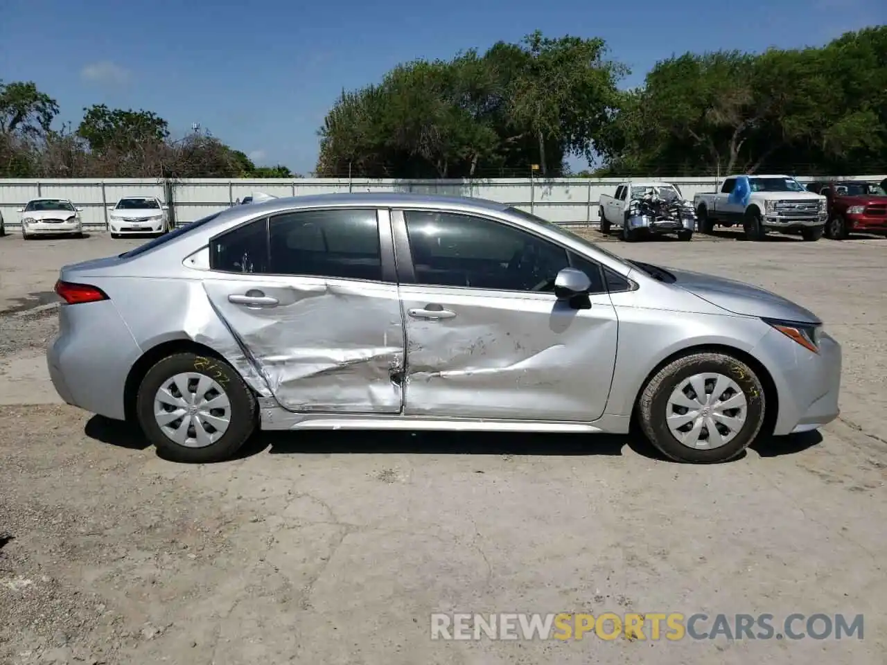 9 Photograph of a damaged car JTDDPMAE0MJ145134 TOYOTA COROLLA 2021