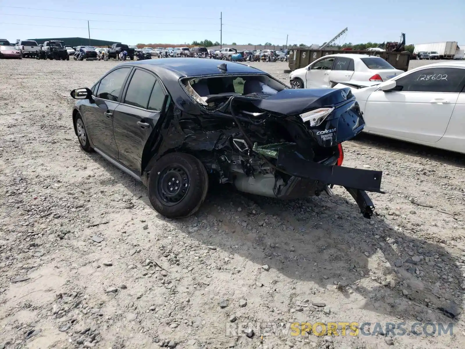 3 Photograph of a damaged car JTDDPMAE0MJ168851 TOYOTA COROLLA 2021