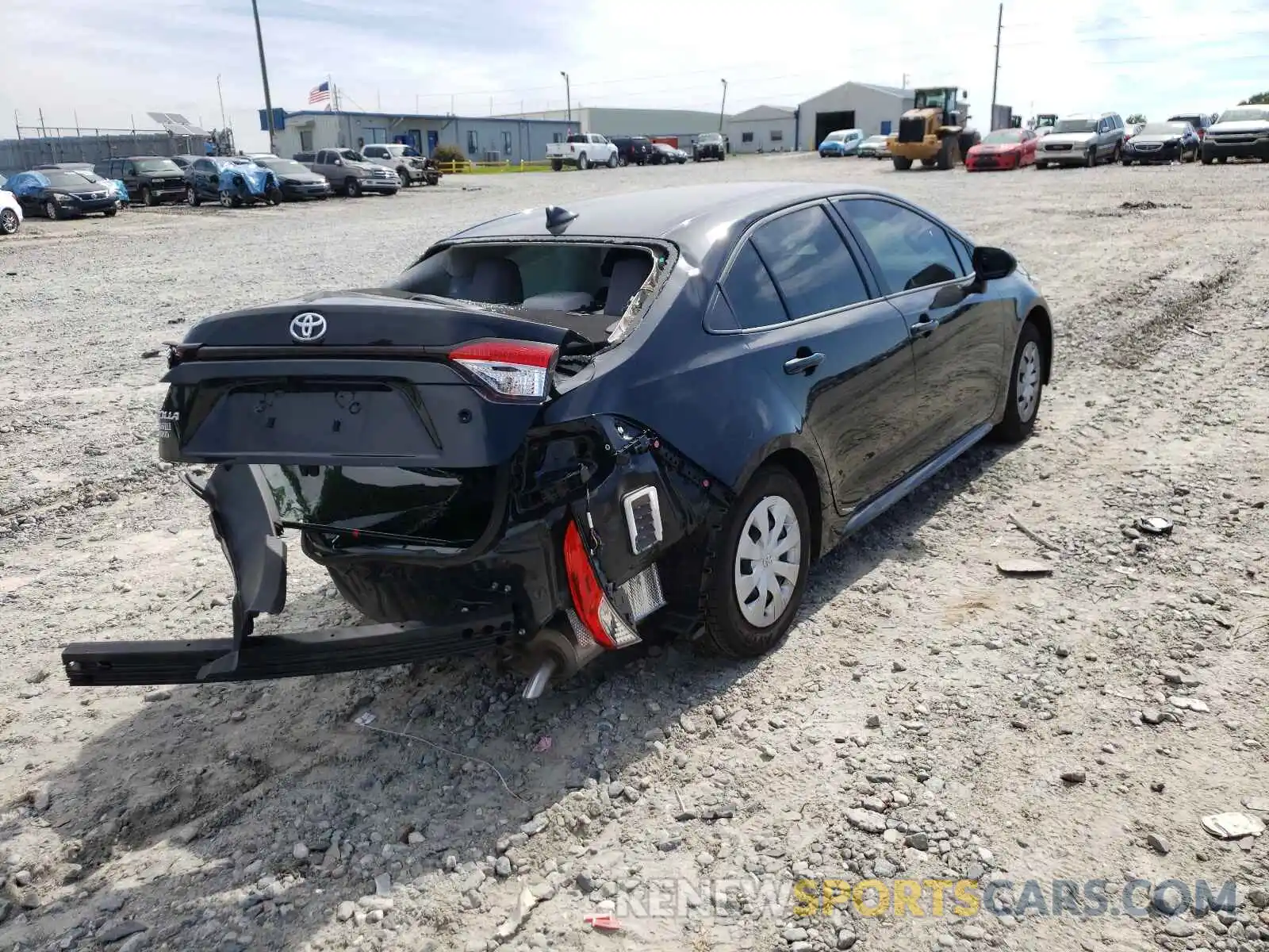 4 Photograph of a damaged car JTDDPMAE0MJ168851 TOYOTA COROLLA 2021