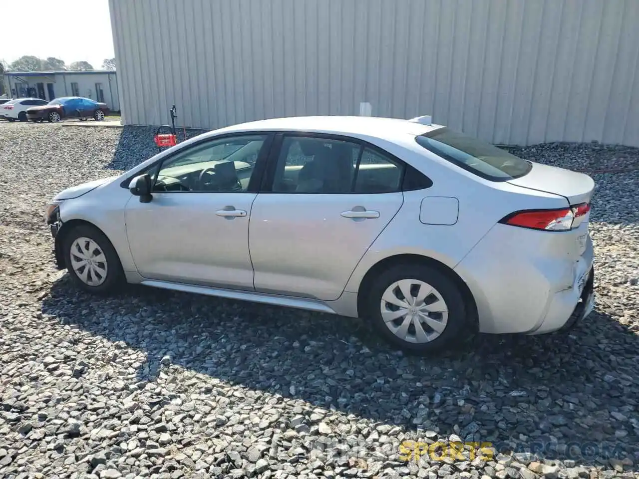 2 Photograph of a damaged car JTDDPMAE0MJ170342 TOYOTA COROLLA 2021