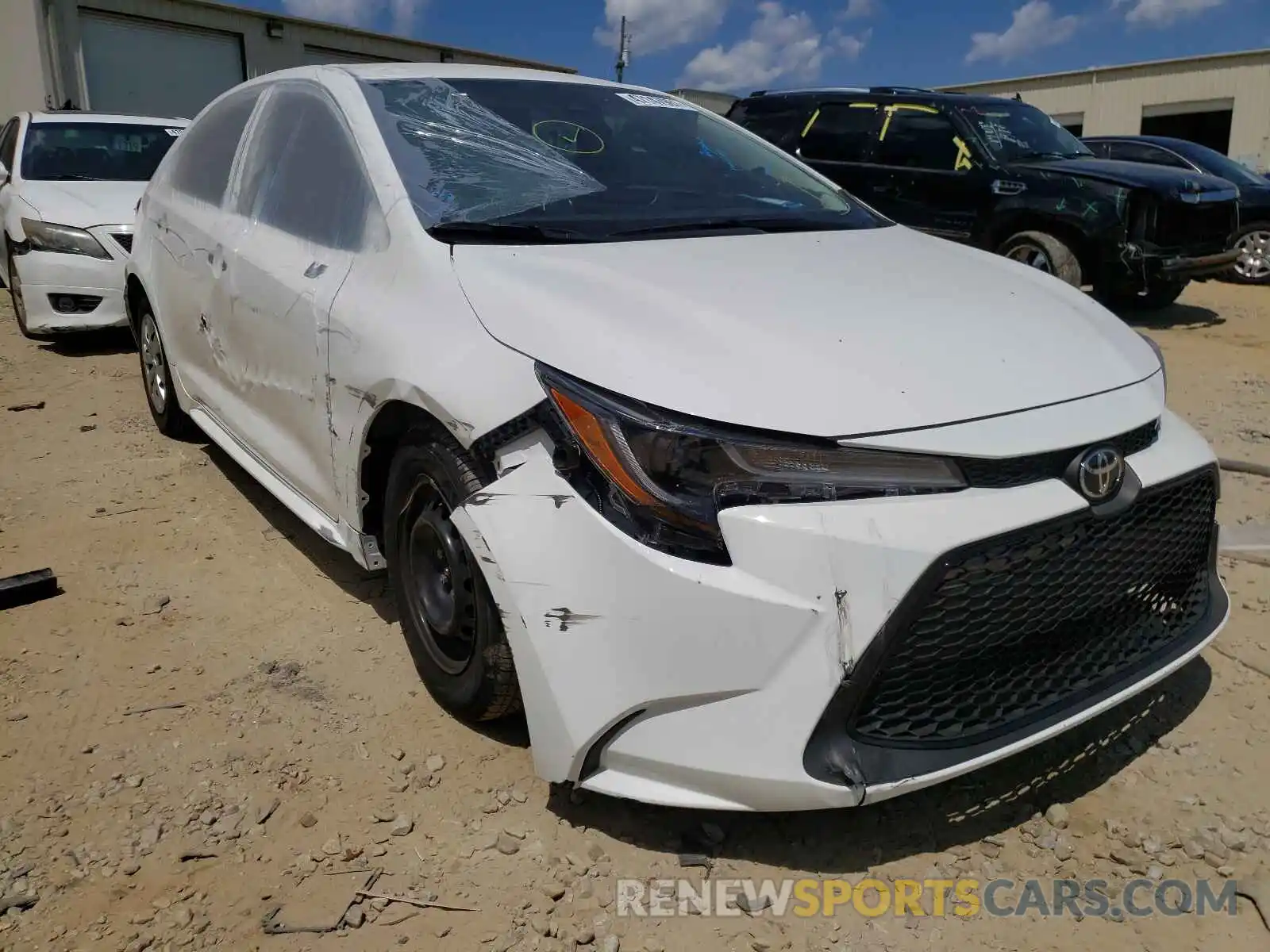 1 Photograph of a damaged car JTDDPMAE0MJ175654 TOYOTA COROLLA 2021