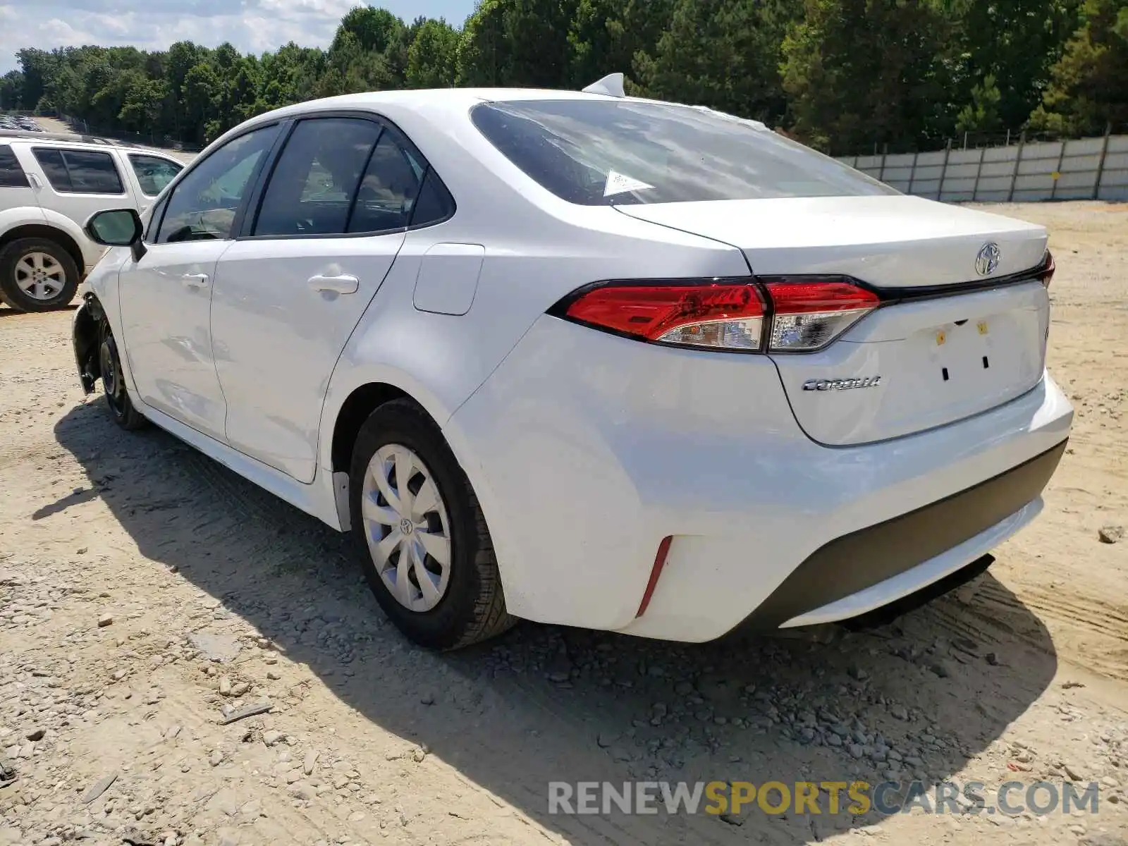 3 Photograph of a damaged car JTDDPMAE0MJ175654 TOYOTA COROLLA 2021