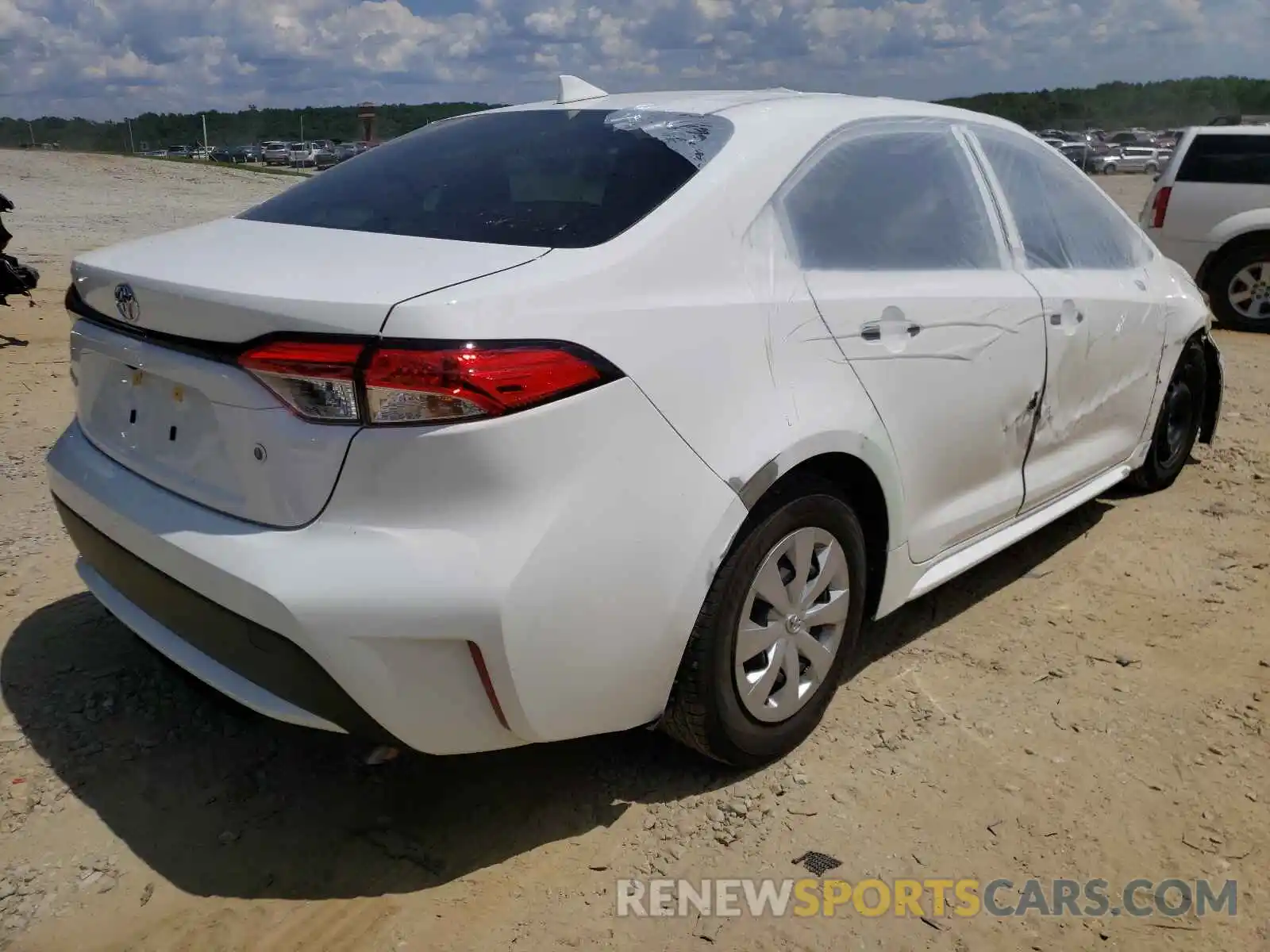 4 Photograph of a damaged car JTDDPMAE0MJ175654 TOYOTA COROLLA 2021