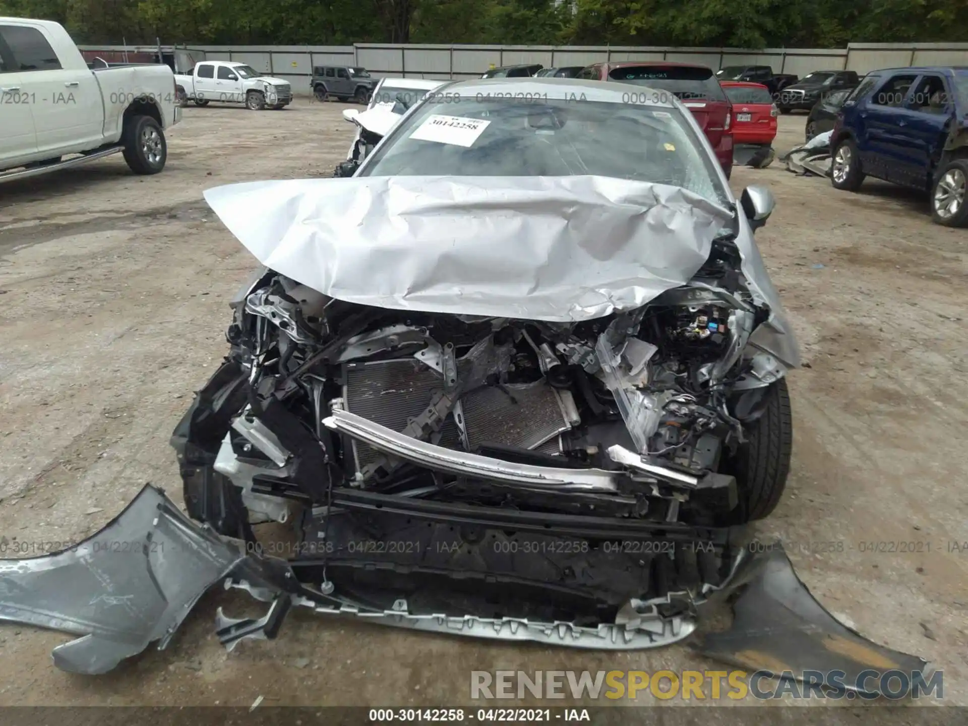 6 Фотография поврежденного автомобиля JTDDPMAE1MJ121893 TOYOTA COROLLA 2021