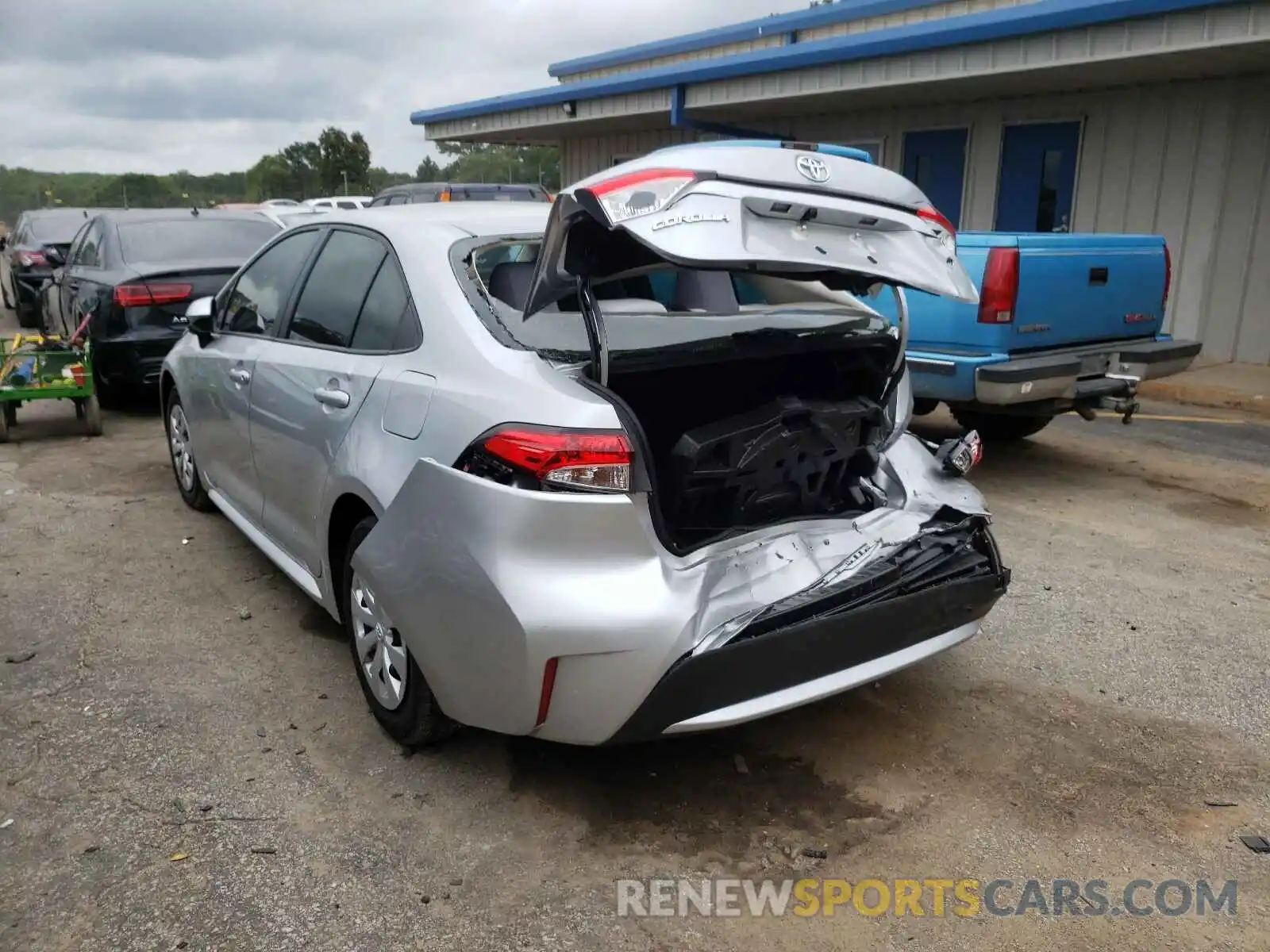 3 Photograph of a damaged car JTDDPMAE1MJ135244 TOYOTA COROLLA 2021