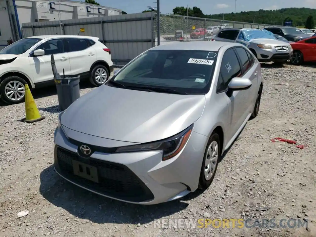 2 Photograph of a damaged car JTDDPMAE1MJ163576 TOYOTA COROLLA 2021