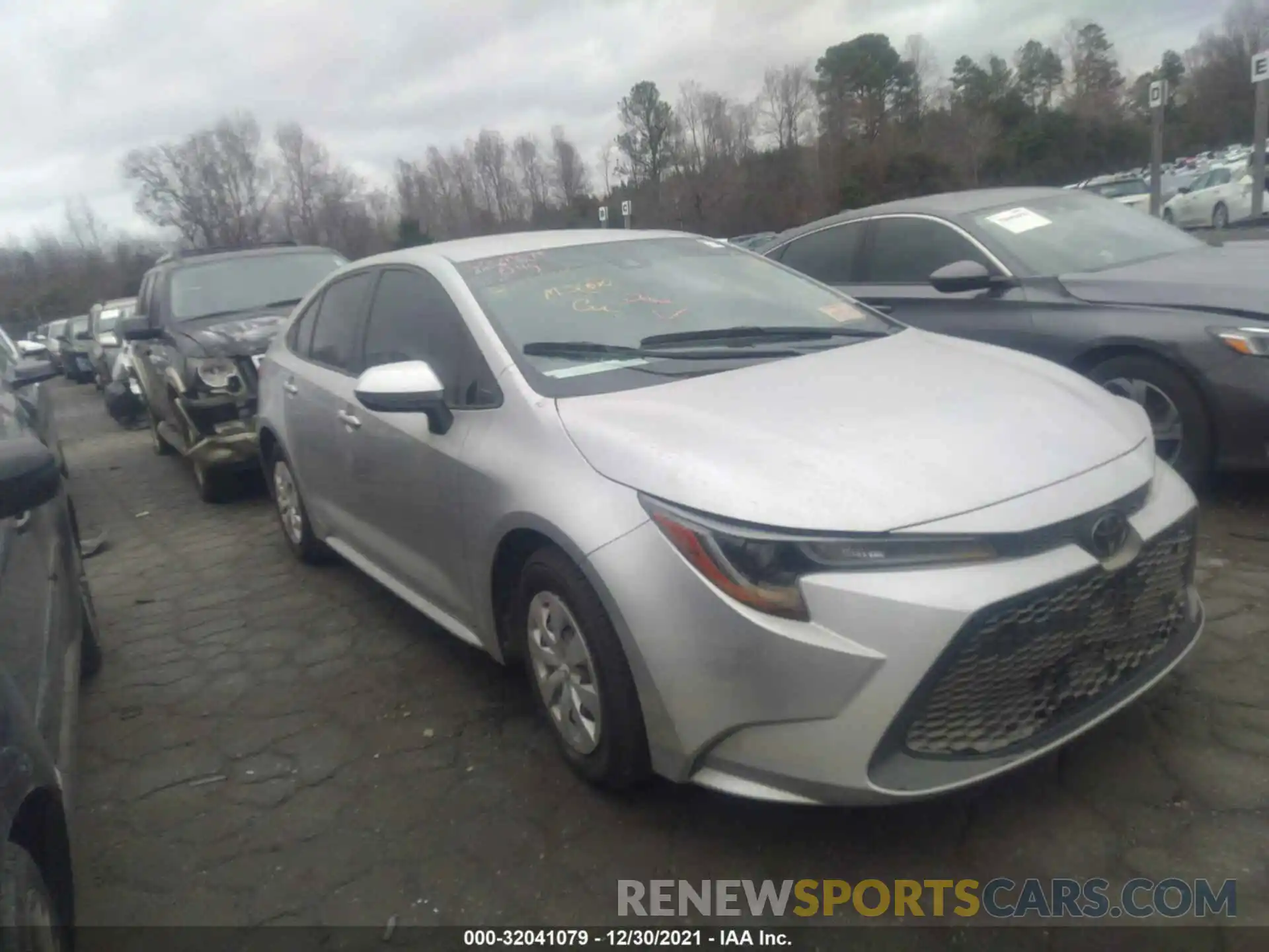 1 Photograph of a damaged car JTDDPMAE1MJ170916 TOYOTA COROLLA 2021