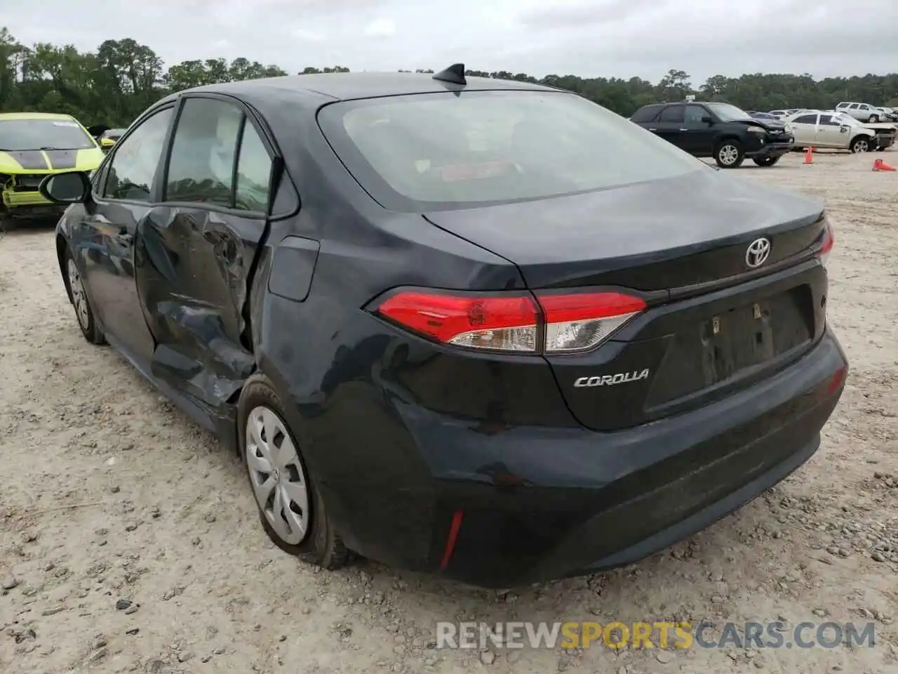 3 Photograph of a damaged car JTDDPMAE1MJ172116 TOYOTA COROLLA 2021