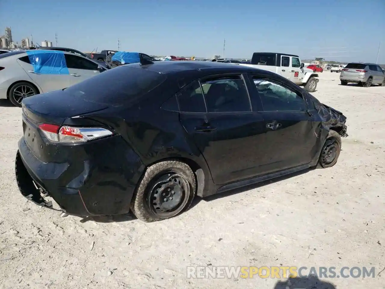 3 Photograph of a damaged car JTDDPMAE2MJ123605 TOYOTA COROLLA 2021