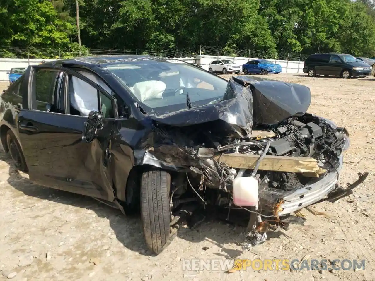 1 Photograph of a damaged car JTDDPMAE2MJ123992 TOYOTA COROLLA 2021