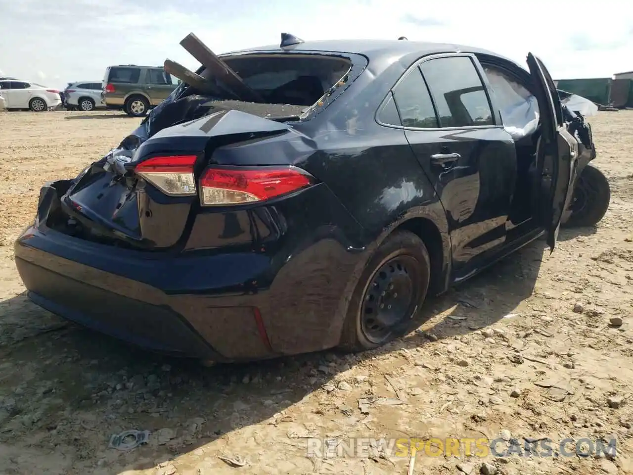 4 Photograph of a damaged car JTDDPMAE2MJ123992 TOYOTA COROLLA 2021