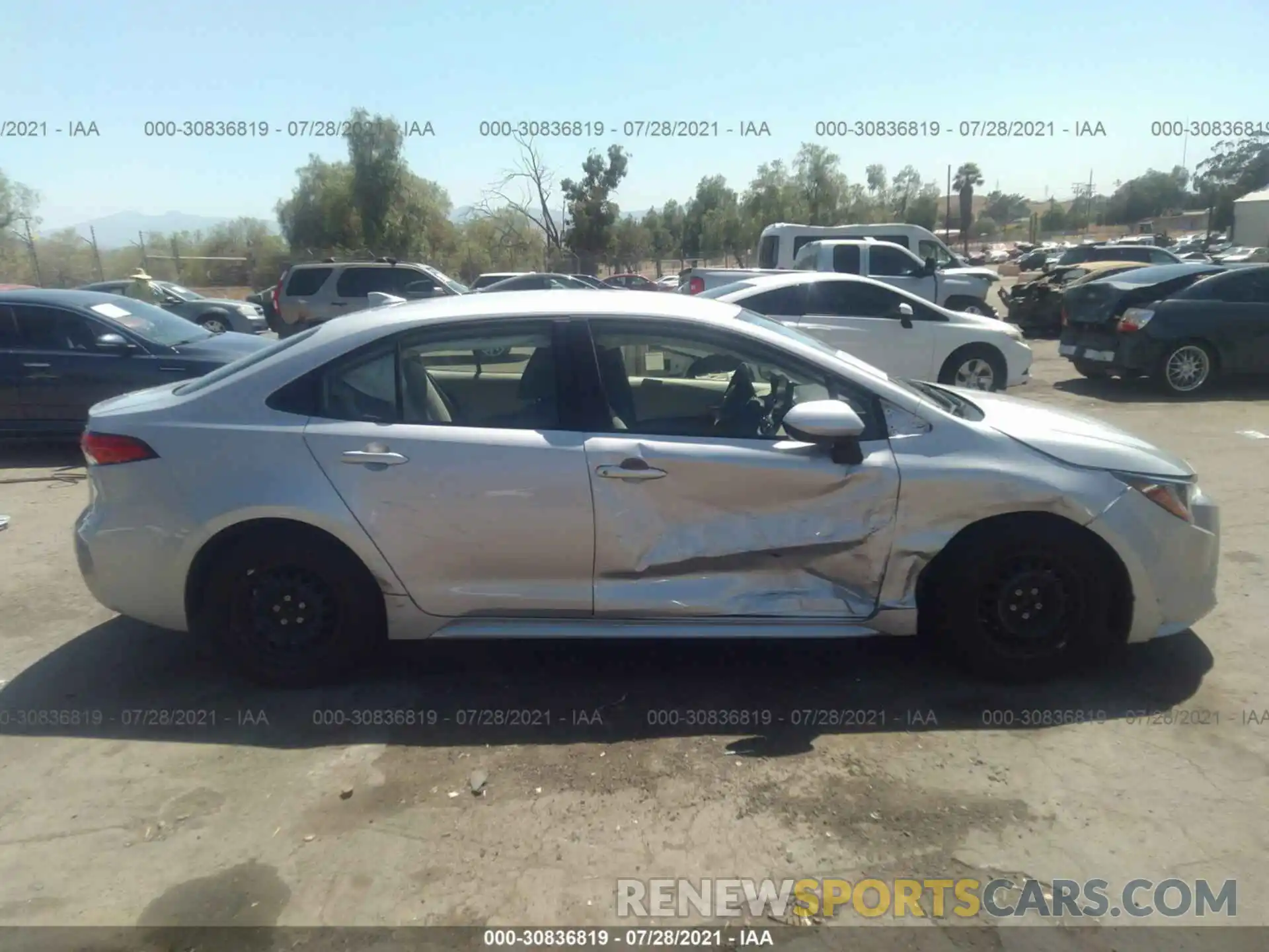 6 Photograph of a damaged car JTDDPMAE2MJ126469 TOYOTA COROLLA 2021