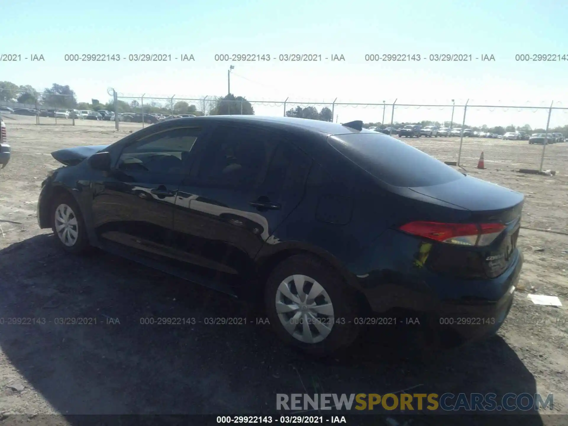 3 Photograph of a damaged car JTDDPMAE2MJ143062 TOYOTA COROLLA 2021