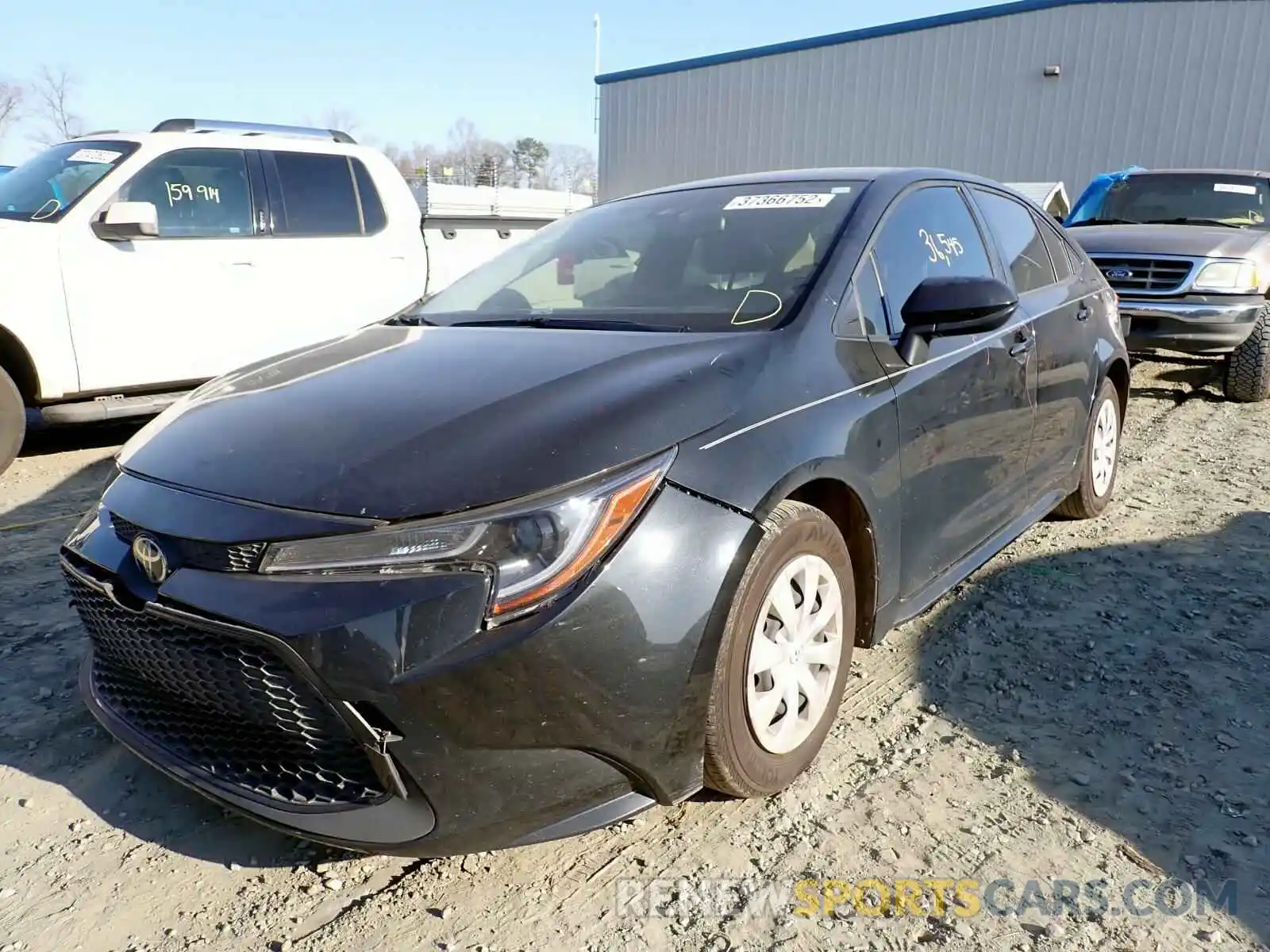 2 Photograph of a damaged car JTDDPMAE2MJ152084 TOYOTA COROLLA 2021