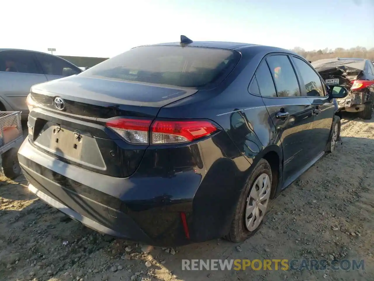 4 Photograph of a damaged car JTDDPMAE2MJ152084 TOYOTA COROLLA 2021