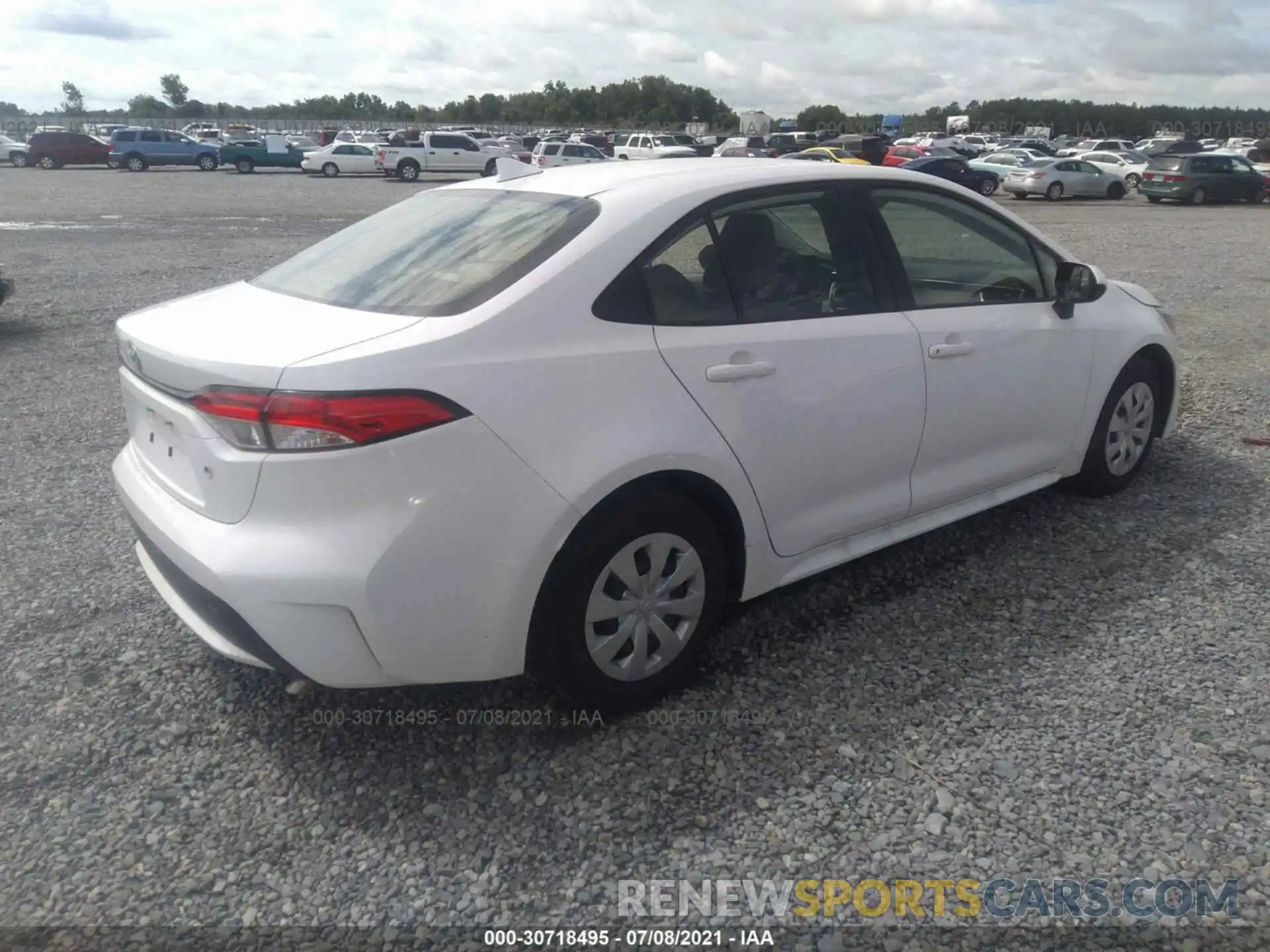 4 Photograph of a damaged car JTDDPMAE2MJ175042 TOYOTA COROLLA 2021