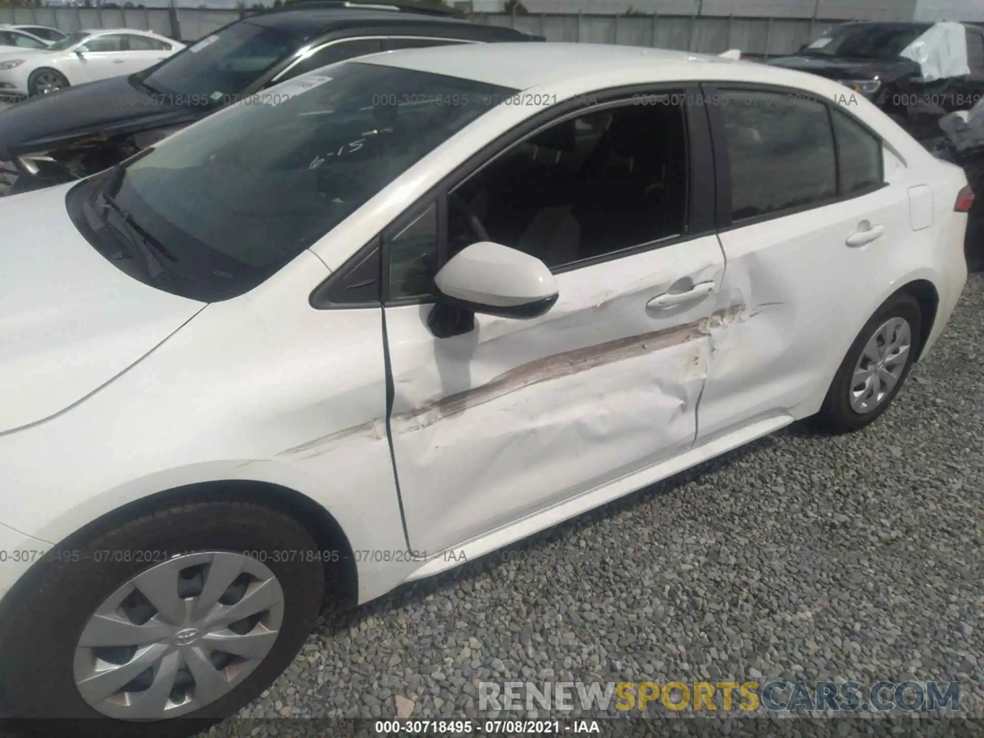 6 Photograph of a damaged car JTDDPMAE2MJ175042 TOYOTA COROLLA 2021