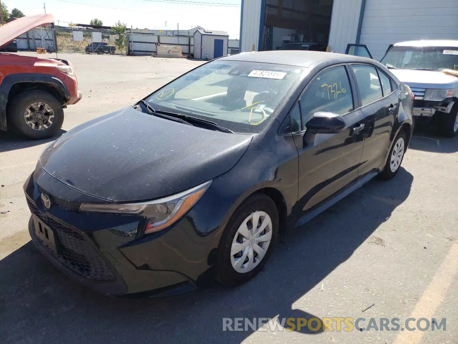 2 Photograph of a damaged car JTDDPMAE3MJ118543 TOYOTA COROLLA 2021