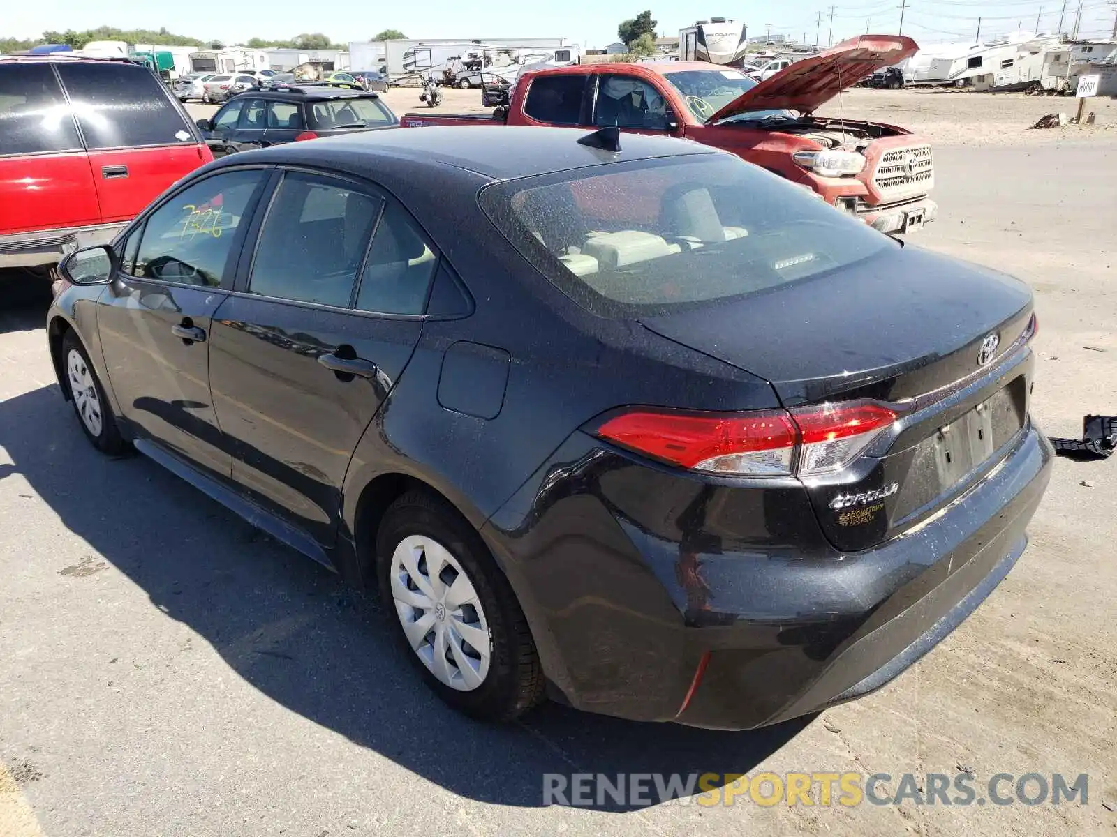 3 Photograph of a damaged car JTDDPMAE3MJ118543 TOYOTA COROLLA 2021