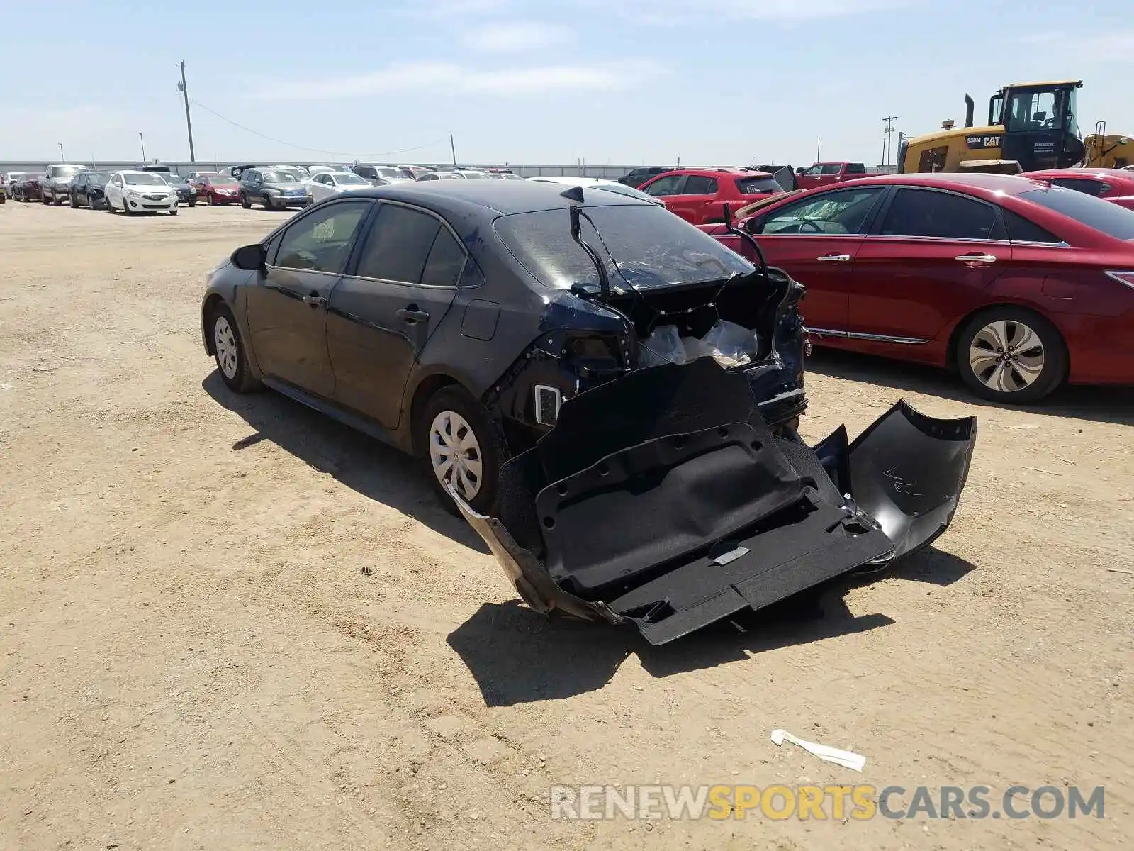 3 Photograph of a damaged car JTDDPMAE3MJ120969 TOYOTA COROLLA 2021