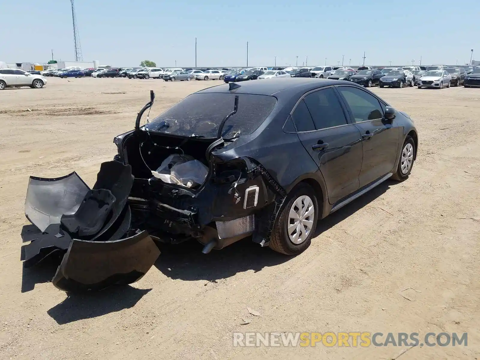 4 Photograph of a damaged car JTDDPMAE3MJ120969 TOYOTA COROLLA 2021