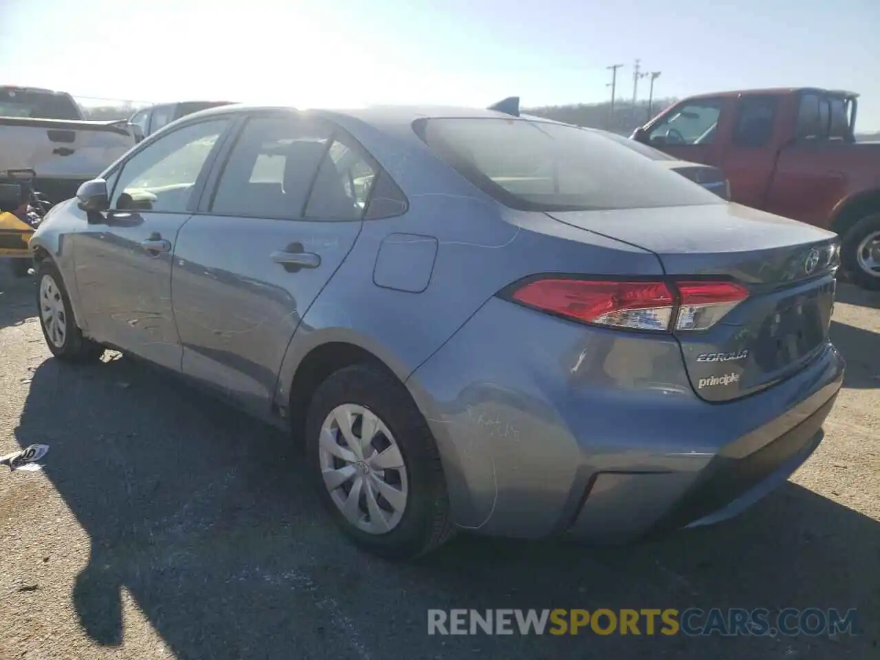 3 Photograph of a damaged car JTDDPMAE3MJ138114 TOYOTA COROLLA 2021