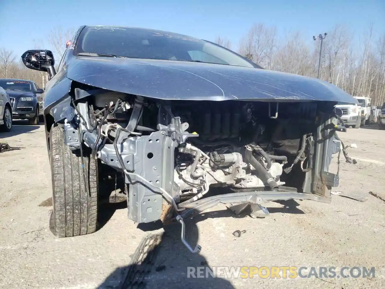 9 Photograph of a damaged car JTDDPMAE3MJ138114 TOYOTA COROLLA 2021