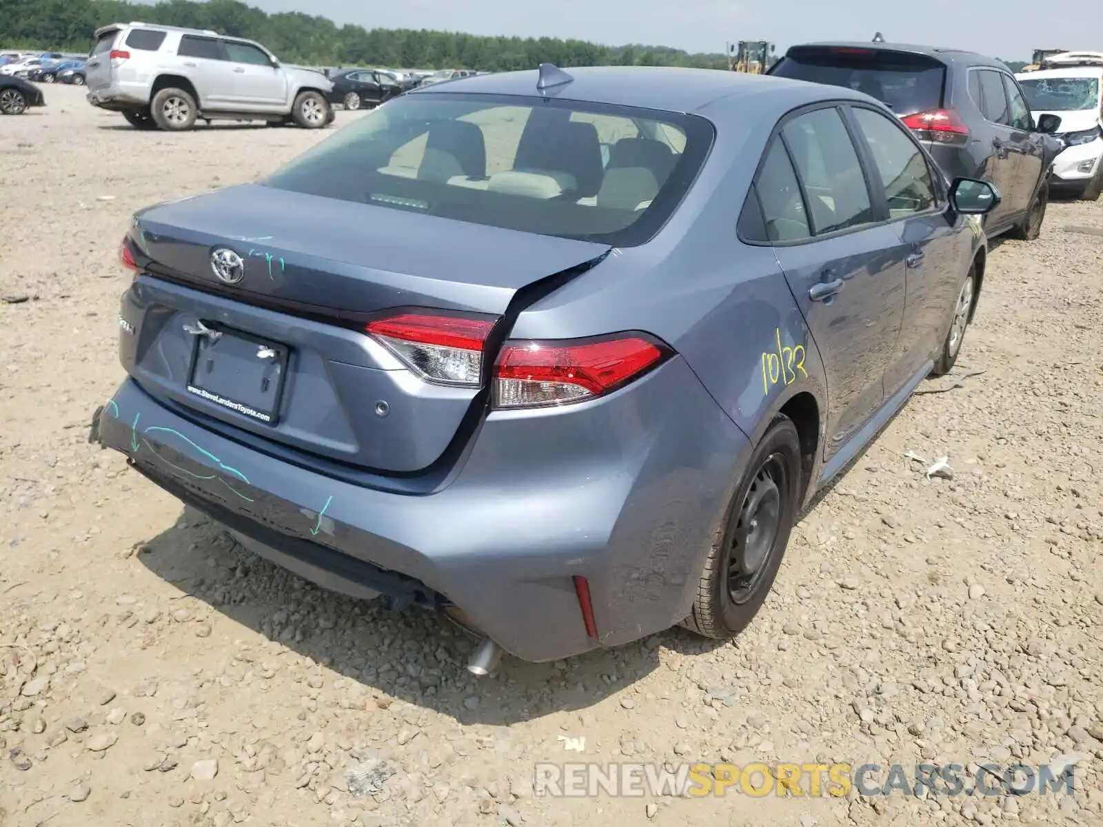 4 Photograph of a damaged car JTDDPMAE3MJ150473 TOYOTA COROLLA 2021