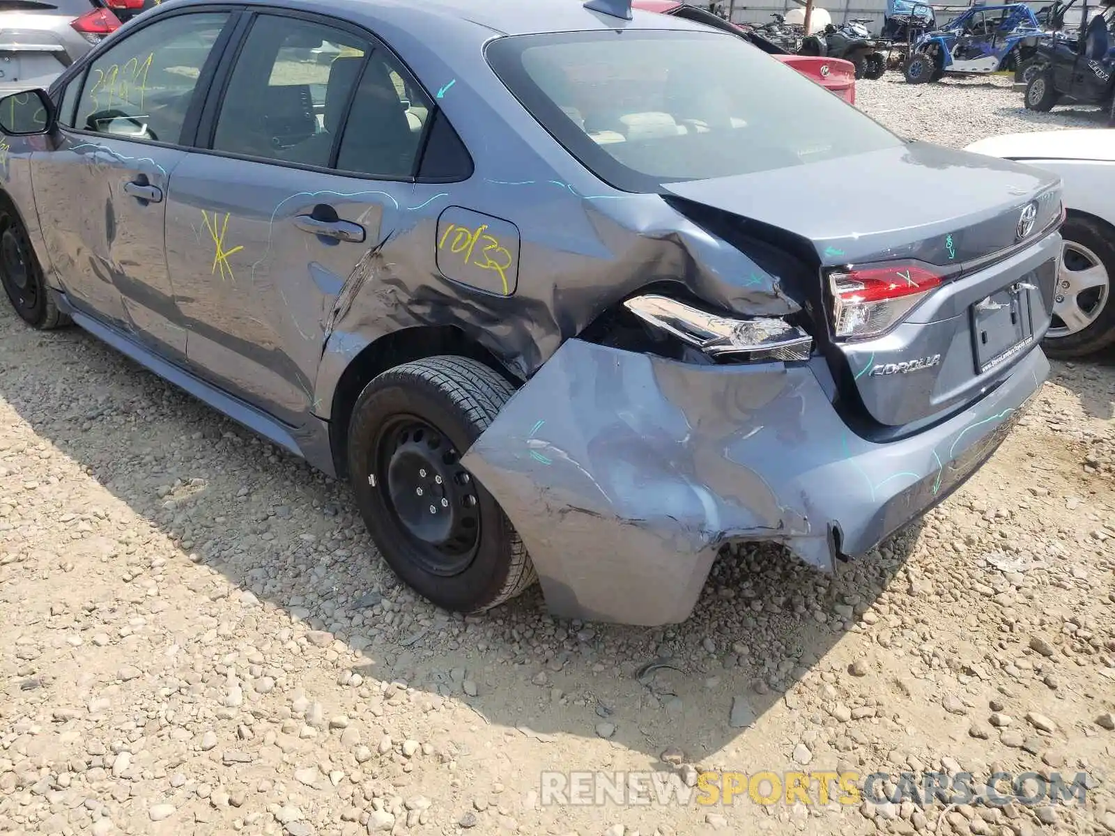 9 Photograph of a damaged car JTDDPMAE3MJ150473 TOYOTA COROLLA 2021