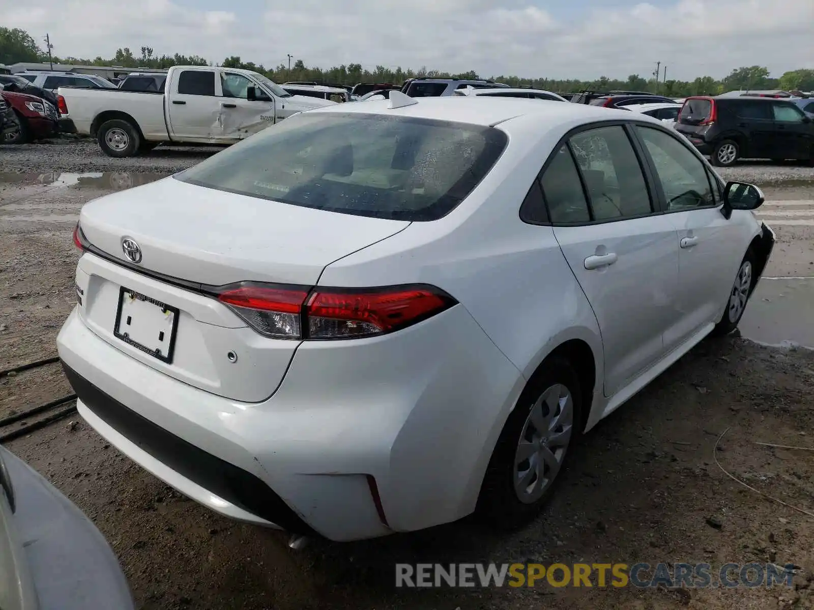 4 Photograph of a damaged car JTDDPMAE3MJ166754 TOYOTA COROLLA 2021