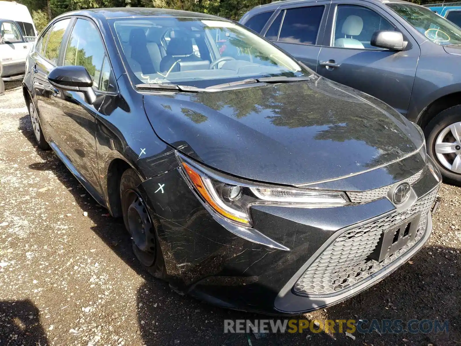 1 Photograph of a damaged car JTDDPMAE4MJ119751 TOYOTA COROLLA 2021