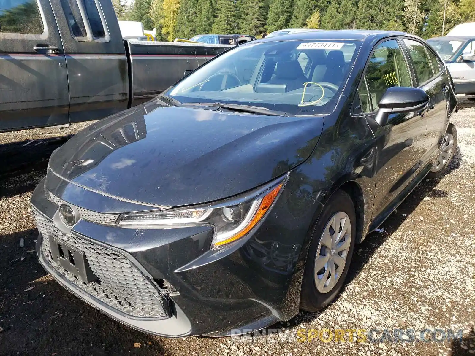 2 Photograph of a damaged car JTDDPMAE4MJ119751 TOYOTA COROLLA 2021