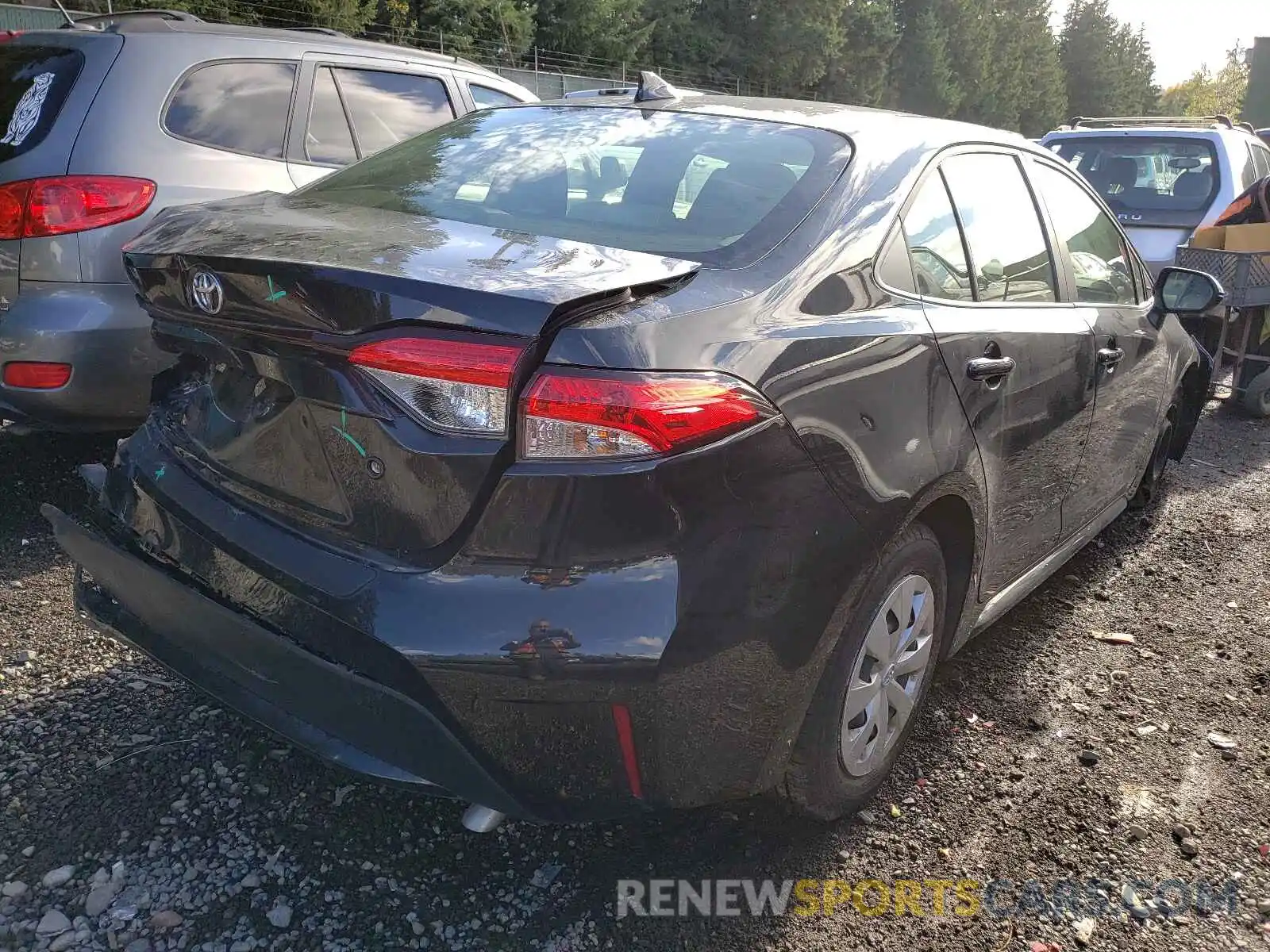 4 Photograph of a damaged car JTDDPMAE4MJ119751 TOYOTA COROLLA 2021