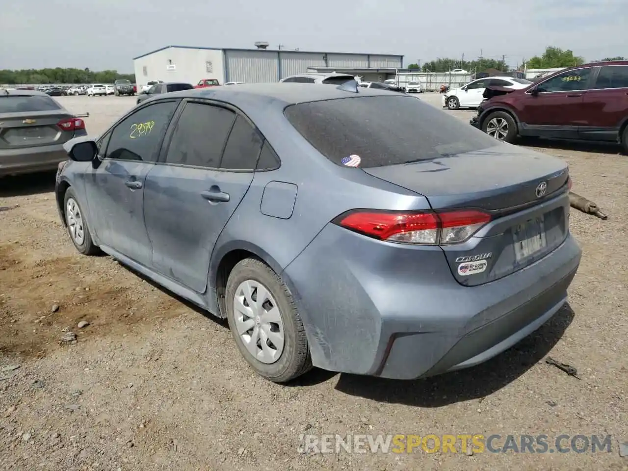 3 Photograph of a damaged car JTDDPMAE4MJ140860 TOYOTA COROLLA 2021