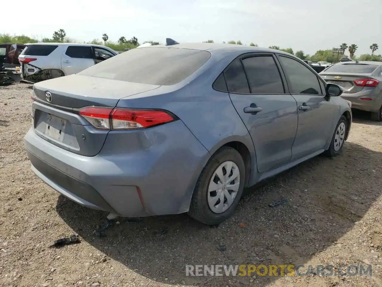 4 Photograph of a damaged car JTDDPMAE4MJ140860 TOYOTA COROLLA 2021