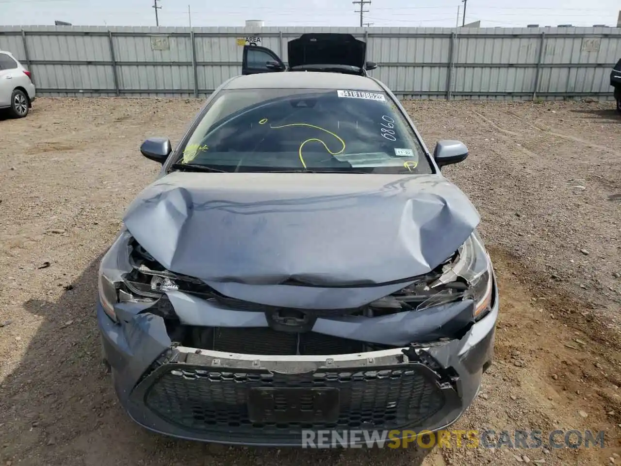 9 Photograph of a damaged car JTDDPMAE4MJ140860 TOYOTA COROLLA 2021