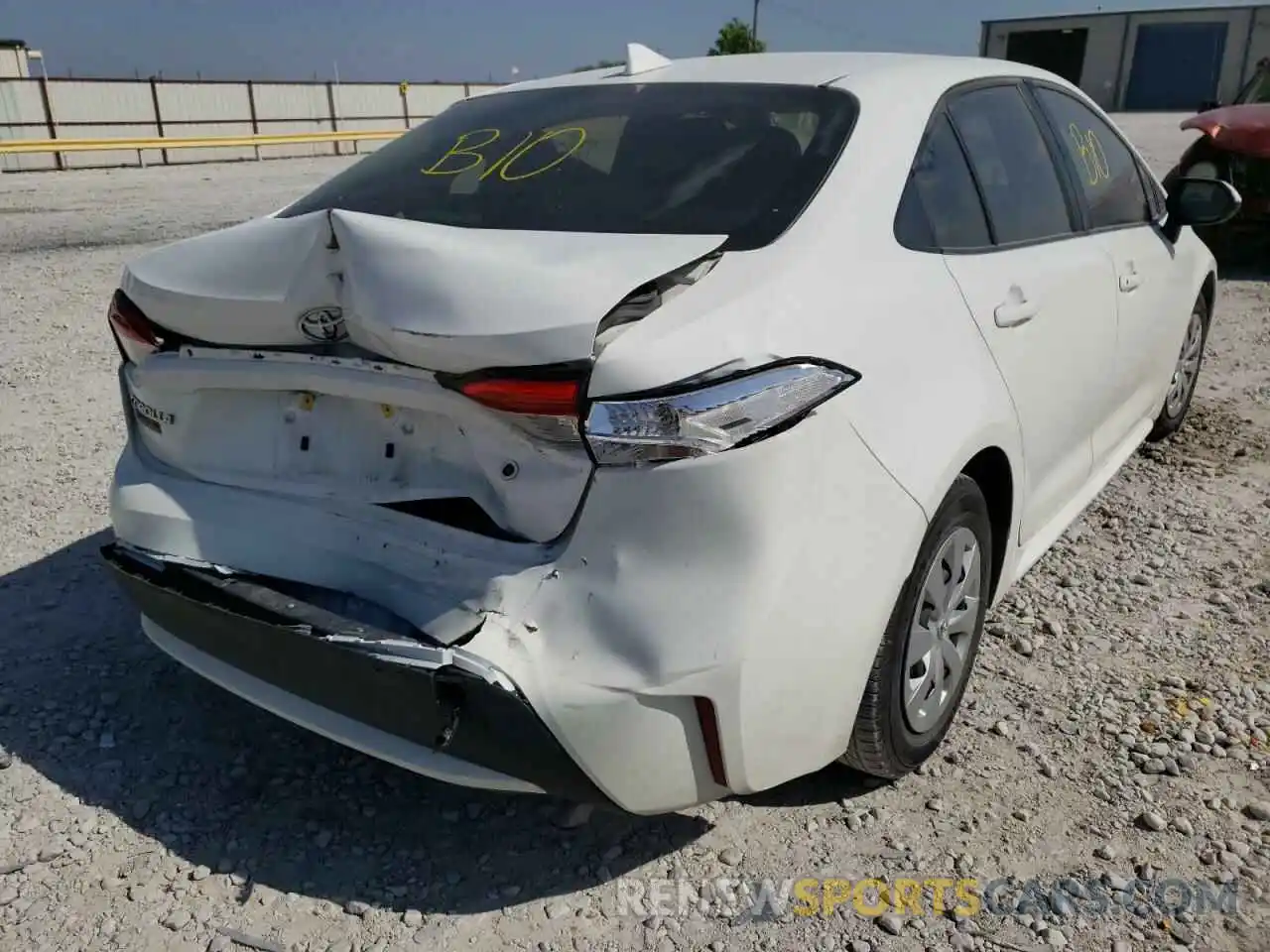 4 Photograph of a damaged car JTDDPMAE5MJ120696 TOYOTA COROLLA 2021