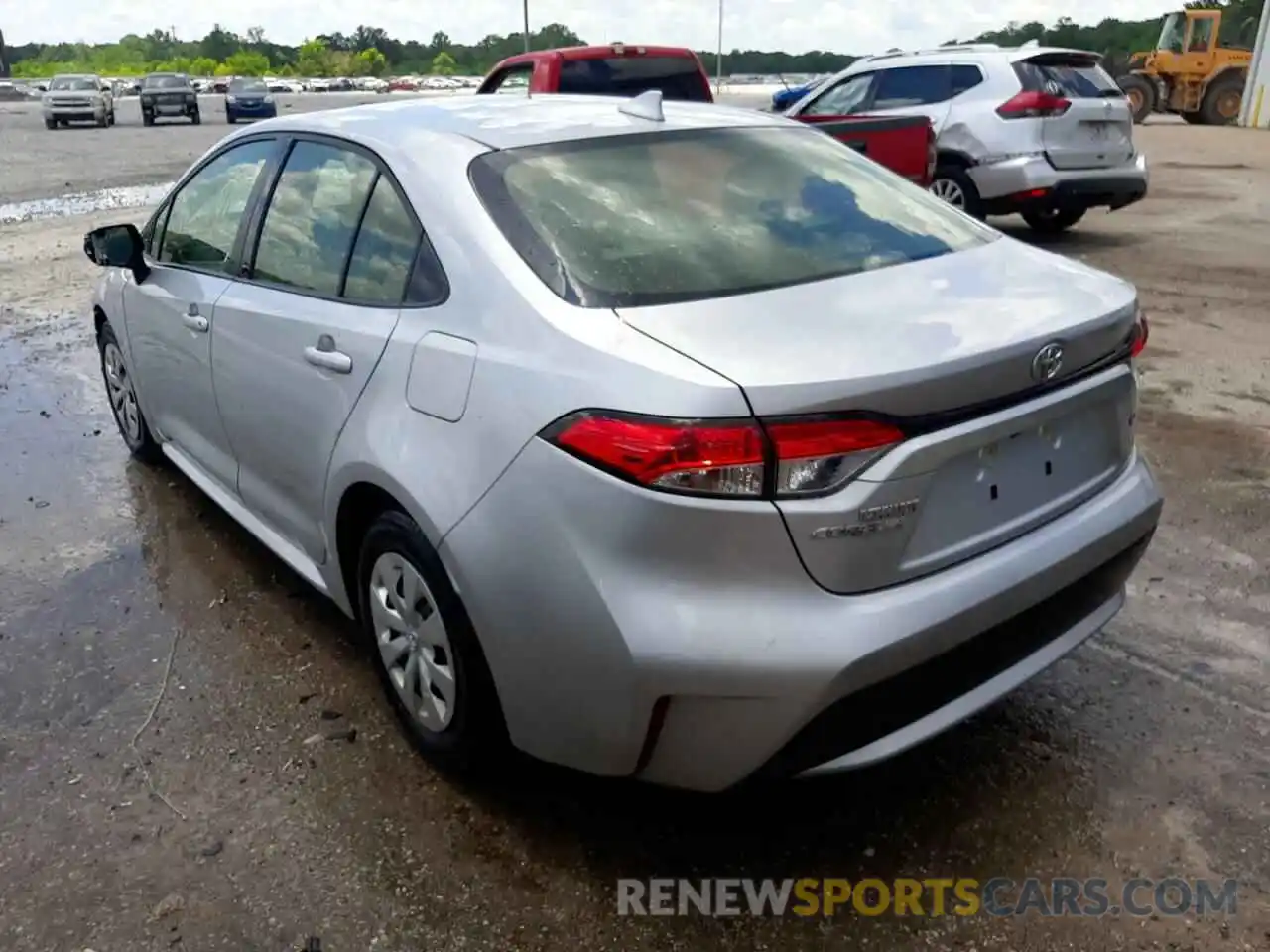 3 Photograph of a damaged car JTDDPMAE5MJ166741 TOYOTA COROLLA 2021