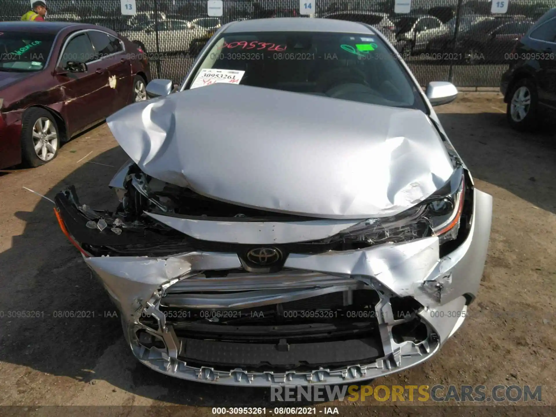 6 Photograph of a damaged car JTDDPMAE6MJ120853 TOYOTA COROLLA 2021