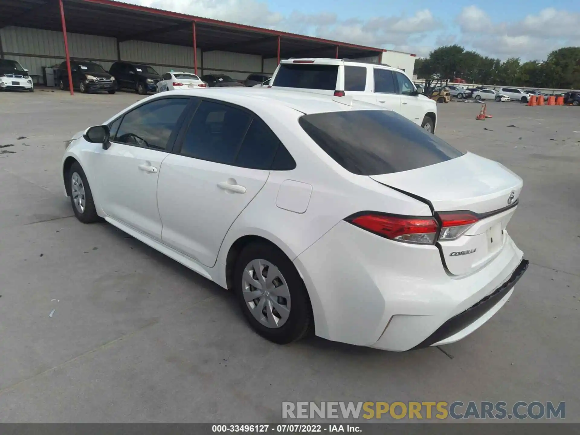 3 Photograph of a damaged car JTDDPMAE6MJ125664 TOYOTA COROLLA 2021