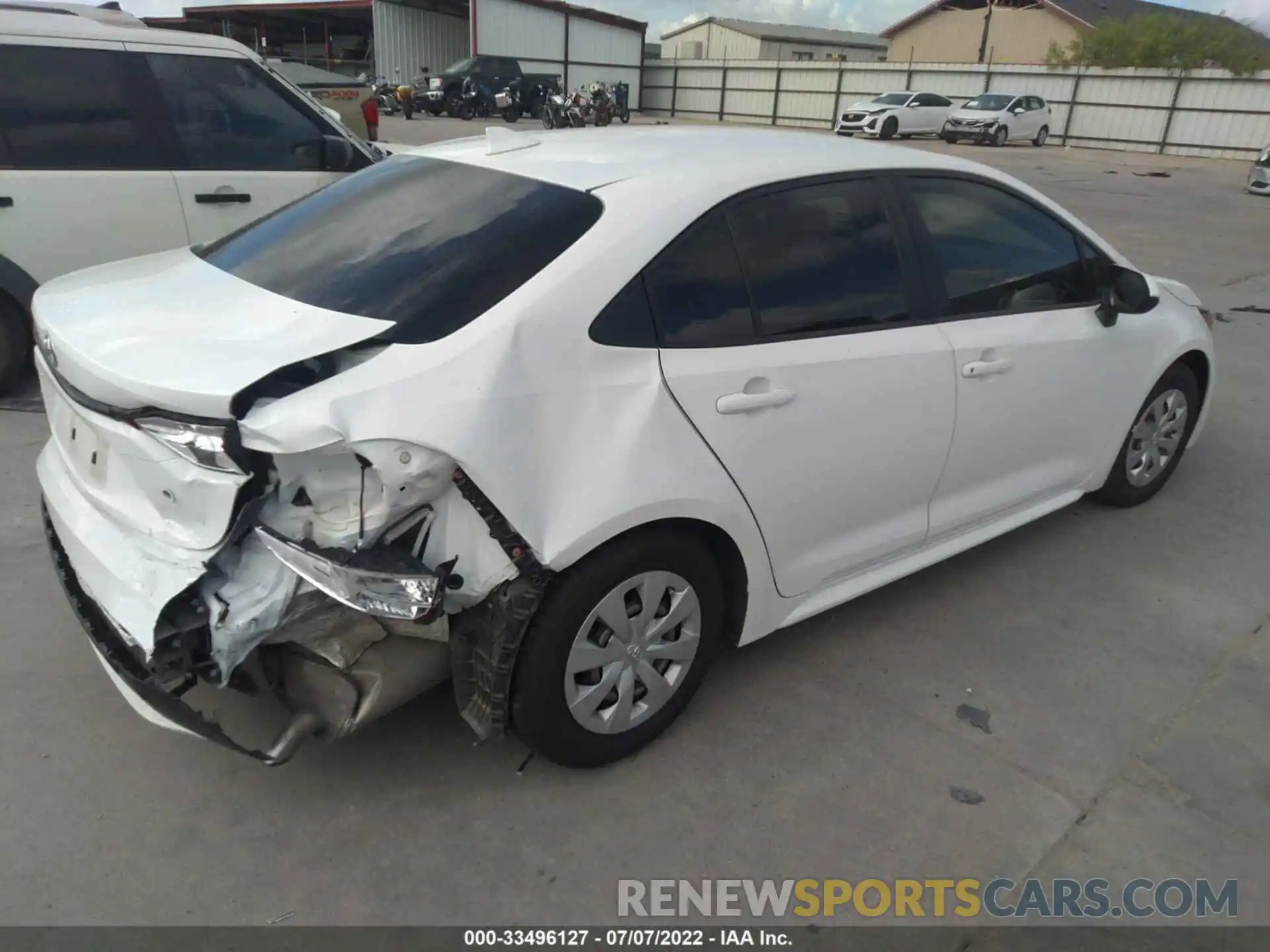 4 Photograph of a damaged car JTDDPMAE6MJ125664 TOYOTA COROLLA 2021