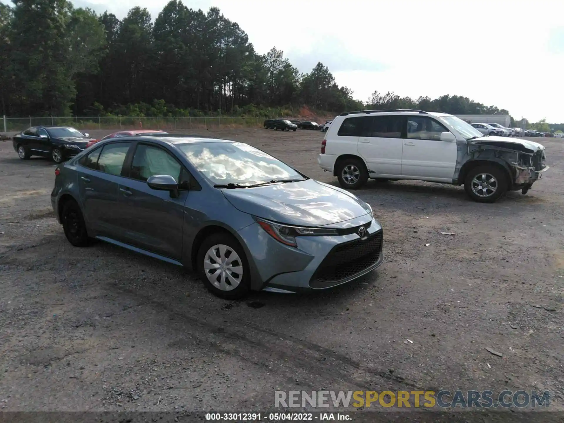 1 Photograph of a damaged car JTDDPMAE6MJ135045 TOYOTA COROLLA 2021